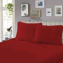 Lençol Malha Liso Queen Avulso Sbx Rubi 100% Algodão