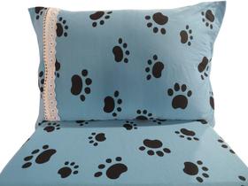 Lençol Malha Solteiro Estampado C/ Elástico + 01 Porta Travesseiro Lençol Malha Solteiro Estampado C/ Elástico + 01 Porta Travesseiro