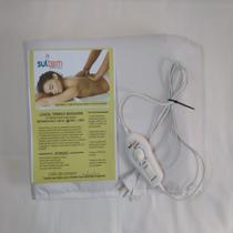 Lençol Manta Colchonete Térmico Luxo 220v 60x160cm Potenciômetro Giratório Maca Mesa Massagem