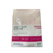 LENCOL MICR.TINTO C/ ELASTICO AVULSO em micro fibra 100% poliester - Camesa