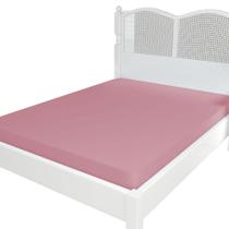 Lencol Micropercal 300 Fios Avulso Elastico Solteiro Rose Lencol Micropercal 300 Fios Avulso Elastico Solteiro Rose