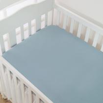 Lençol mini berço de malha avulso cores variadas