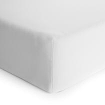 Lençol Mini Cama Papi Malha Algodão Branco com Elástico