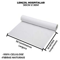 Lençol Papel Descartável Hospitalar Maca 50x50mt