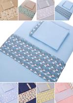 lençol para berço americano estampados em ponto palito 3 pçs aconchegante fofo