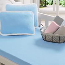 Lençol Para Berço Infantil Liso Diversas Cores 1,30m x 70m 100% Algodão Sul Brasil