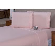 Lençol Para Cama Queen 40cm 4 pçs Ponto Palito Percal 180 Fios