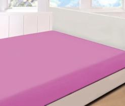 Lençol Para Casal com Elástico Microfibra 100% Poliéster