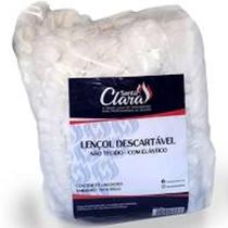 Lençol Para Maca Santa Clara Elástico Tnt Descartável C/15 Un 2mx90c