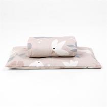 Lençol para Mini Cama com Elástico e Fronha - Floral Lençol para Mini Cama com Elástico e Fronha - Floral