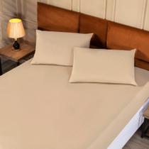 Lençol Percal 100% Algodão 200 Fios Casal Padrão 3 Peças Lençol Percal 100% Algodão 200 Fios Casal Padrão 3 Peças