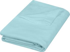 Lençol plano Utopia Bedding Queen Spa Blue Soft Microfiber Lençol plano Utopia Bedding Queen Spa Blue Soft Microfiber