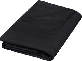 Lençol plano Utopia Bedding Twin Black Soft Brushed Microfiber