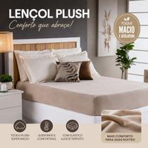 Lençol Plush - 100% Poliéster