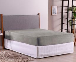 Lençol Plush Casal Com Elástico Avulso Soft Quentinho