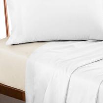 Lençol Profissional Elástico Solteiro 200 Fios Perola