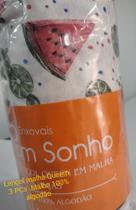 Lençol Queem malha .3 PCs