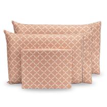 Lençol Queen 3 Peças Melissa Micropercal P. Palito Estampado