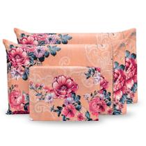 Lençol Queen 3 Peças Melissa Micropercal P. Palito Estampado