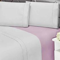 Lençol Queen Com Elástico 180 Fios Premier - Andreza Rosa Lençol Queen Com Elástico 180 Fios Premier - Andreza Rosa