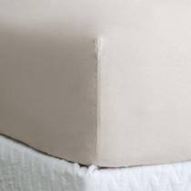 Lençol Queen Com Elastico Sonhare Prata 180 Fios Sultan - Prata