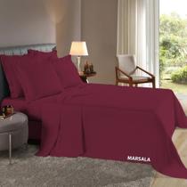 Lençol Queen de Cima c/ Bainha Percal Flex 400 Fios Toque Macio