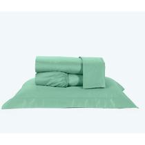 Lençol Queen Pádua 400 Fios 100% Algodão Egípcio Verde