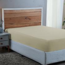 Lençol Queen Size 100% Algodão com Elástico Percal 300 Fios Hotel Fazenda Cama Box Avulso