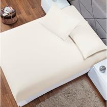 Lençol Queen Size com Elástico 1 Peça Soft Antiácaro 100% Poliéster 180 Fios Macio