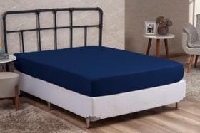 Lençol Queen Size Liso com Elástico Avulso Cama Box 30CM Altura