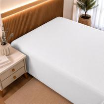 Lençol Sem Elástico King 200 Fios Roupa Forro Cama Box de Cobrir Tecido Grosso e Macio Avulso