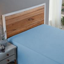 Lençol Sem Elástico Solteiro 200 Fios 100% Algodão Roupa de Cama Box Virol Avulso
