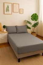 Lençol Solteirão 2,00x 1,10x 30 Micropercal Tipo Seda 3 Pçs