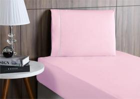 Lençol Solteiro 2 Peças Algodão 400 Fios Kit Toque Confortavel