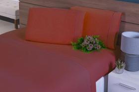 Lençol Solteiro 2 Peças C/Elástico Percal 100% Algodão 200 Lençol Solteiro 2 Peças C/Elástico Percal 100% Algodão 200