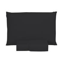 Lençol Solteiro 400 Fios 2 peças com Elástico e Fronha Hotel Pousada Barato