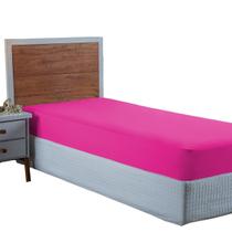 Lençol Solteiro Aveludado 400 Fios Cama Box e Infantil com Elástico Avulso