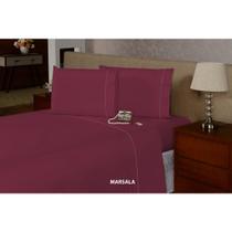 Lençol Solteiro C/ Elástico Percal Flex 400 Fios Toque Macio