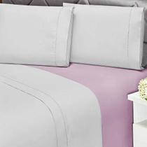 Lençol Solteiro com elástico 180 fios 100% Algodão Premier - Andreza