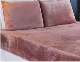 Lençol Solteiro De Plush com 02 Peças