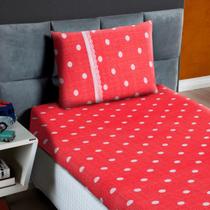 Lençol Solteiro Estampado Elástico 100% Algodão Varias Cores