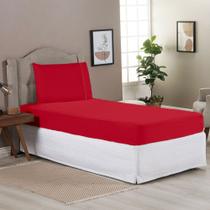 Lençol Solteiro King 2 peças Micro Percal 400 Fios