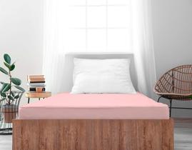 Lençol Solteiro King Liso c/ Elástico 100% Algodão 180 Fios Premium Linea Estamparia