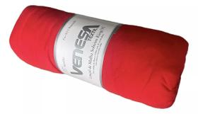 Lençol Solteiro King Venesa de Malha com Elástico Vermelho Fio Penteado Lençol Solteiro King Venesa de Malha com Elástico Vermelho Fio Penteado