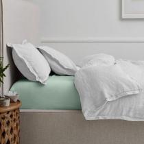 Lençol Solteiro Profissional 180 Fios 100% Algodão Elástico