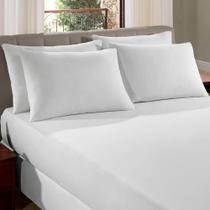 Lençol solteiro sul brasil 98x208x30 elástico king branco Lençol solteiro sul brasil 98x208x30 elástico king branco