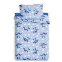 Lençol solteiro toque de seda disney stitch 2pc jolitex