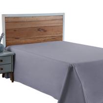 Lençol Super King 300 Fios Virol de Algodão Sem Elástico Ultra Macio