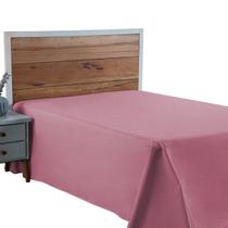 Lençol Super King 300 Fios Virol de Algodão Sem Elástico Ultra Macio