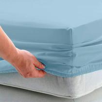 Lençol Super King Avulso c/ elástico Percal 200 Fios 100% Algodão